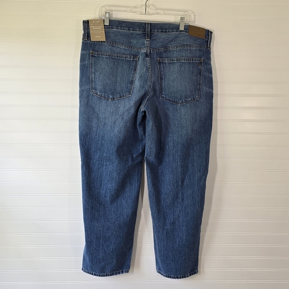 NWT Madewell The Slouchy Boyjean on Rosewell Wash 32 Petite - Picture 4 of 9